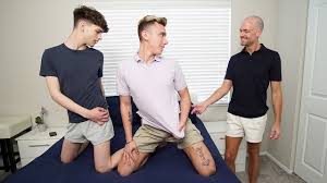 Step Daddy Needs To Decide If His Stepson Or His Twink Boyfriend Has Finer Bubble Butt
