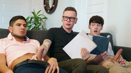 Innocent boys are assigned a boring old movie to watch for class