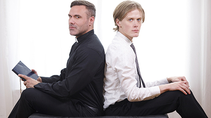 Confessing his impure thoughts