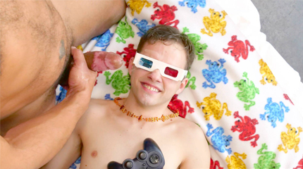 Online game player got his facial